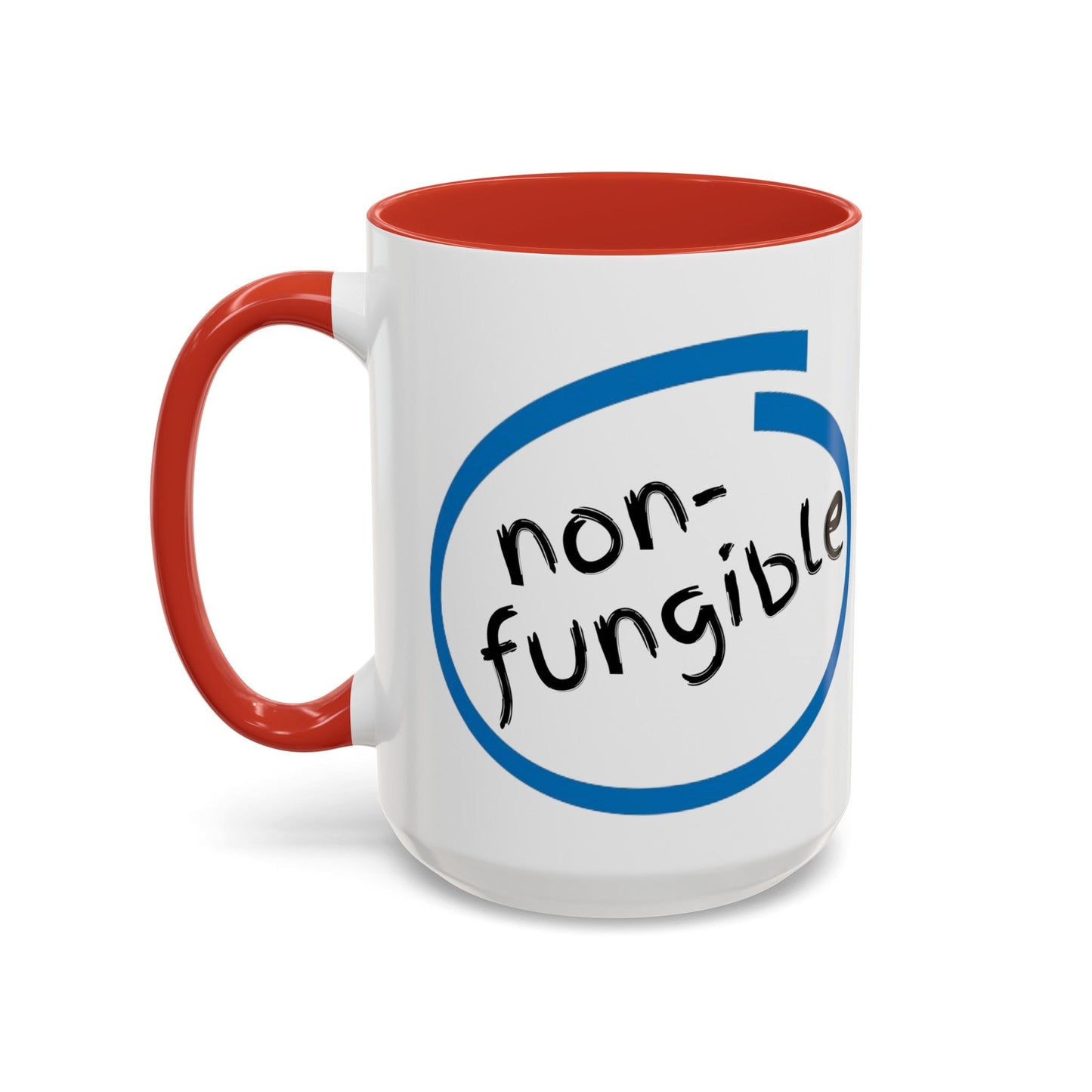 Nonfungible Accent Mug by cypherpunkgear – cypherpunkgear.com | Cypherpunk Merch