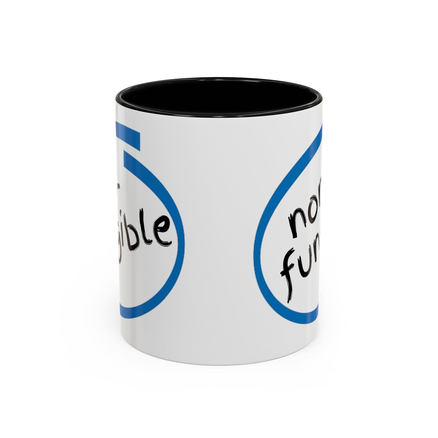 Nonfungible Accent Mug by cypherpunkgear – cypherpunkgear.com | Cypherpunk Merch