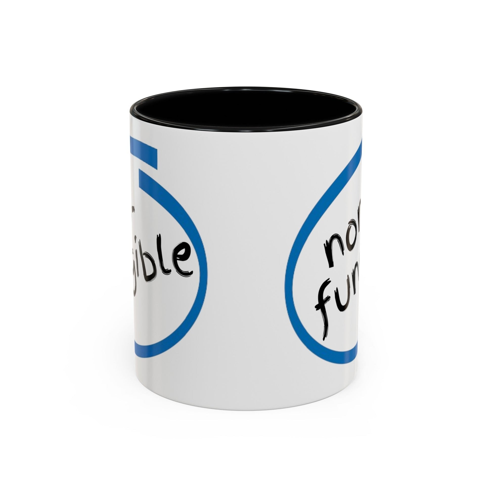 Nonfungible Accent Mug by cypherpunkgear – cypherpunkgear.com | Cypherpunk Merch