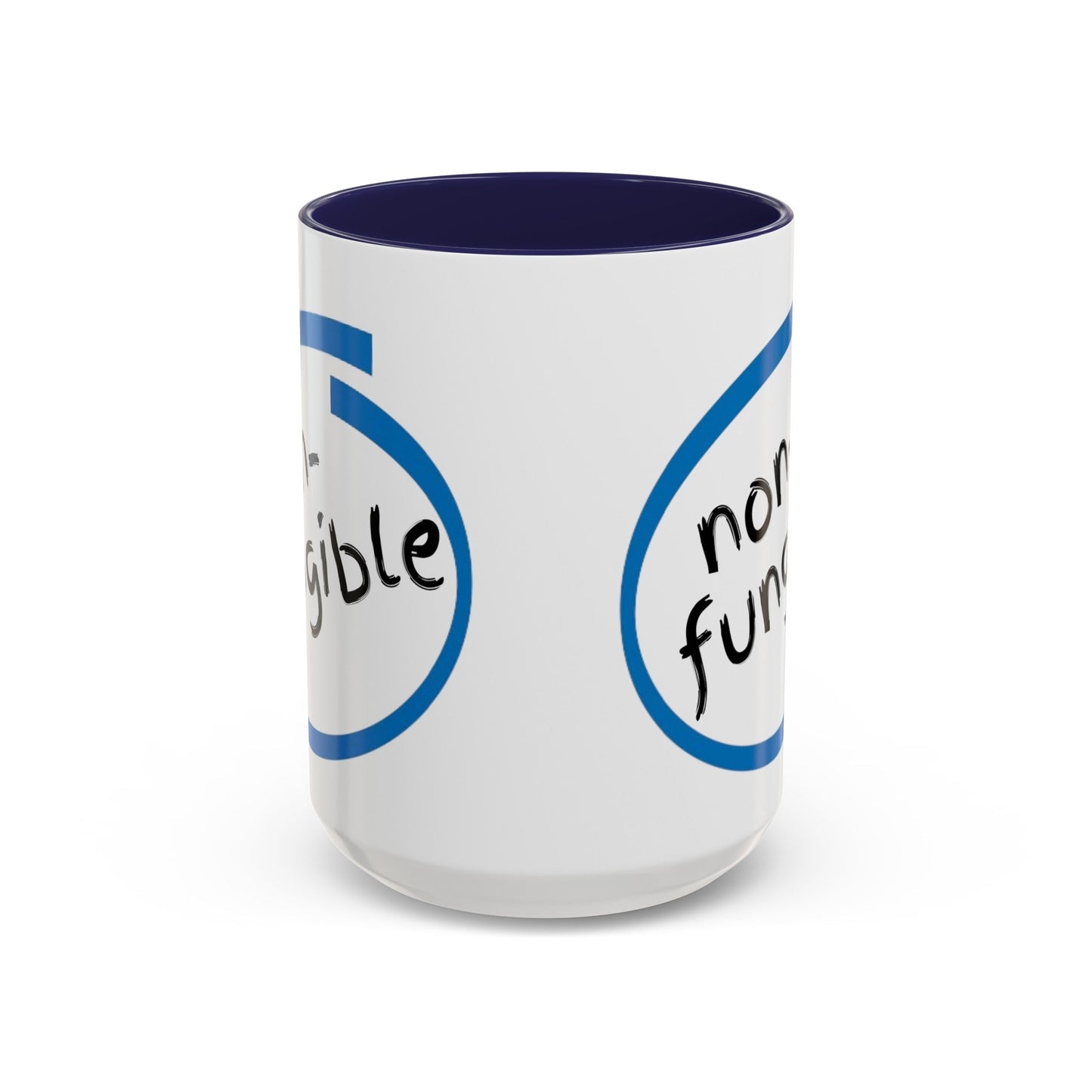 Nonfungible Accent Mug by cypherpunkgear – cypherpunkgear.com | Cypherpunk Merch