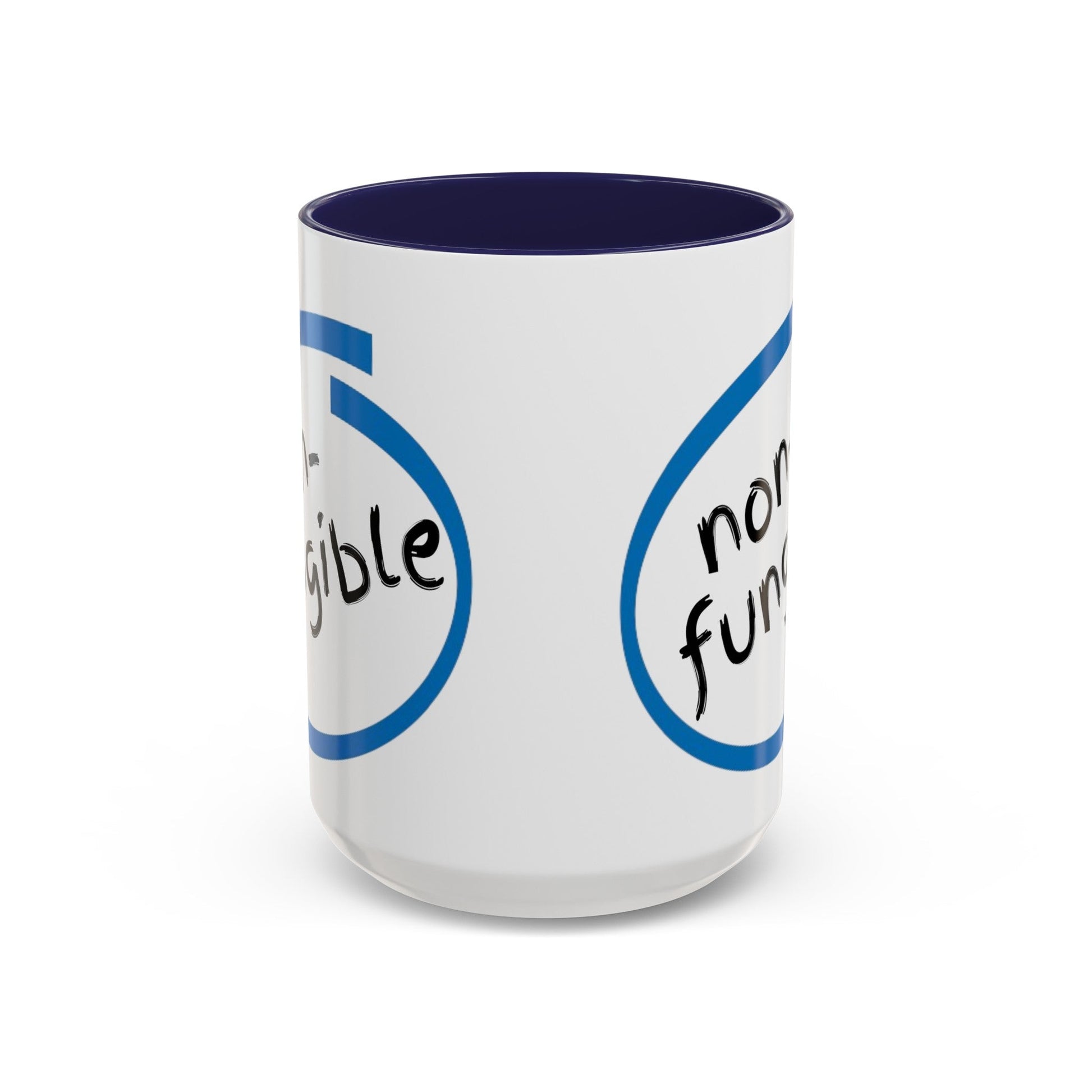Nonfungible Accent Mug by cypherpunkgear – cypherpunkgear.com | Cypherpunk Merch