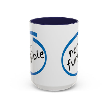 Nonfungible Accent Mug by cypherpunkgear – cypherpunkgear.com | Cypherpunk Merch