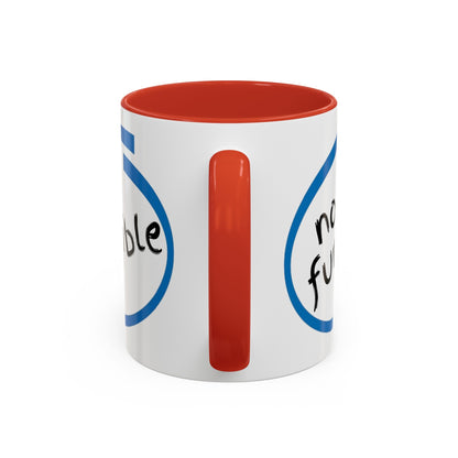Nonfungible Accent Mug by cypherpunkgear – cypherpunkgear.com | Cypherpunk Merch