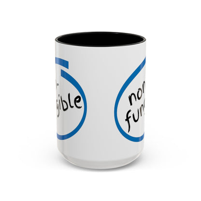 Nonfungible Accent Mug by cypherpunkgear – cypherpunkgear.com | Cypherpunk Merch
