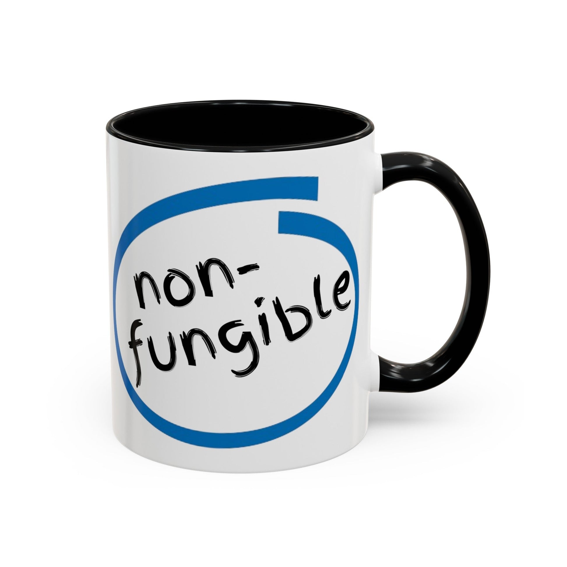 Nonfungible Accent Mug by cypherpunkgear – cypherpunkgear.com | Cypherpunk Merch