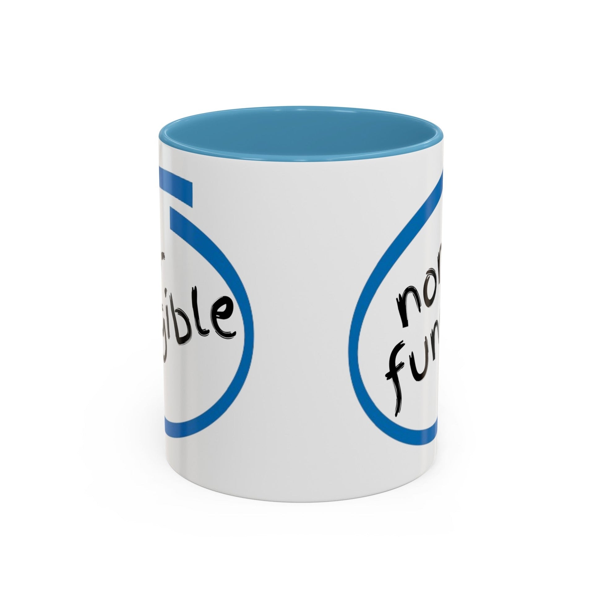 Nonfungible Accent Mug by cypherpunkgear – cypherpunkgear.com | Cypherpunk Merch