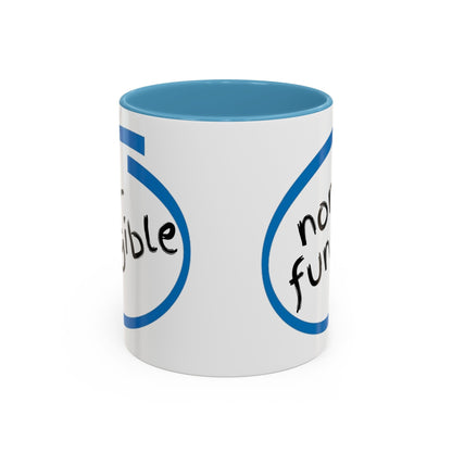 Nonfungible Accent Mug by cypherpunkgear – cypherpunkgear.com | Cypherpunk Merch