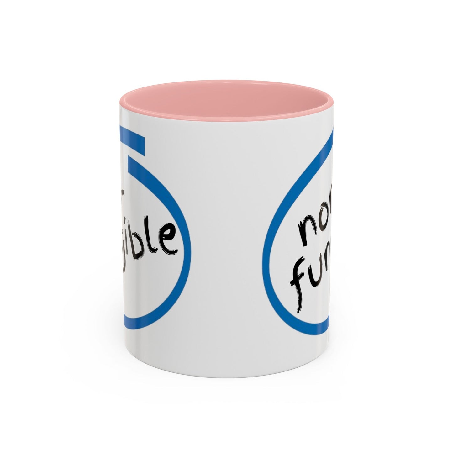 Nonfungible Accent Mug by cypherpunkgear – cypherpunkgear.com | Cypherpunk Merch