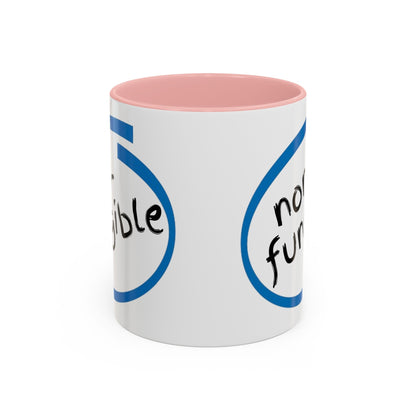 Nonfungible Accent Mug by cypherpunkgear – cypherpunkgear.com | Cypherpunk Merch