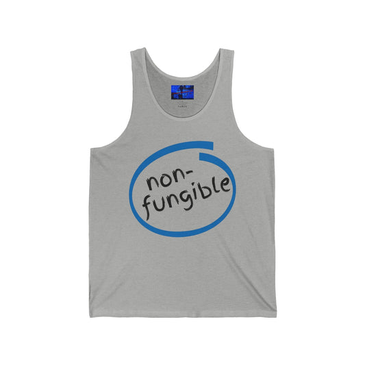 Nonfungible Unisex Jersey Tank Top by cypherpunkgear – cypherpunkgear.com | Cypherpunk Merch