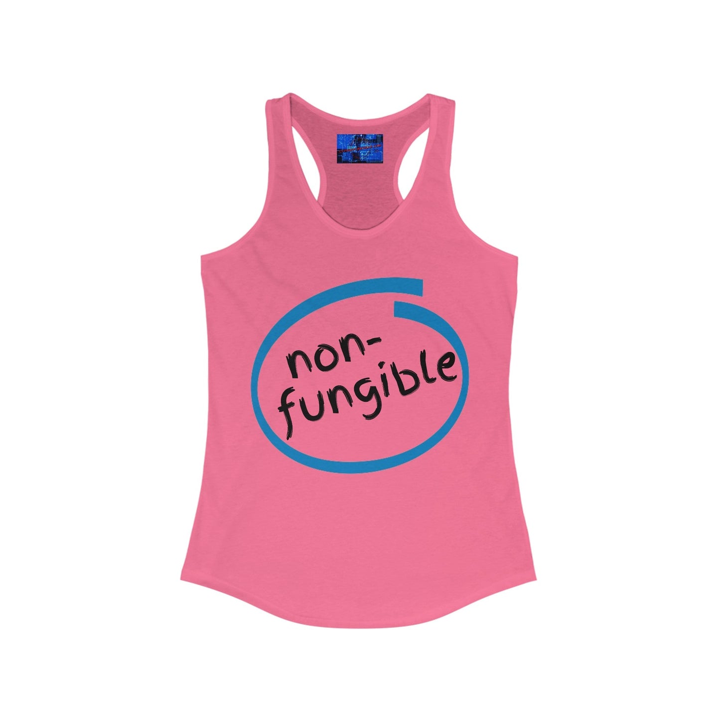 Nonfungible Women's Racerback Tank Top by cypherpunkgear – cypherpunkgear.com | Cypherpunk Merch