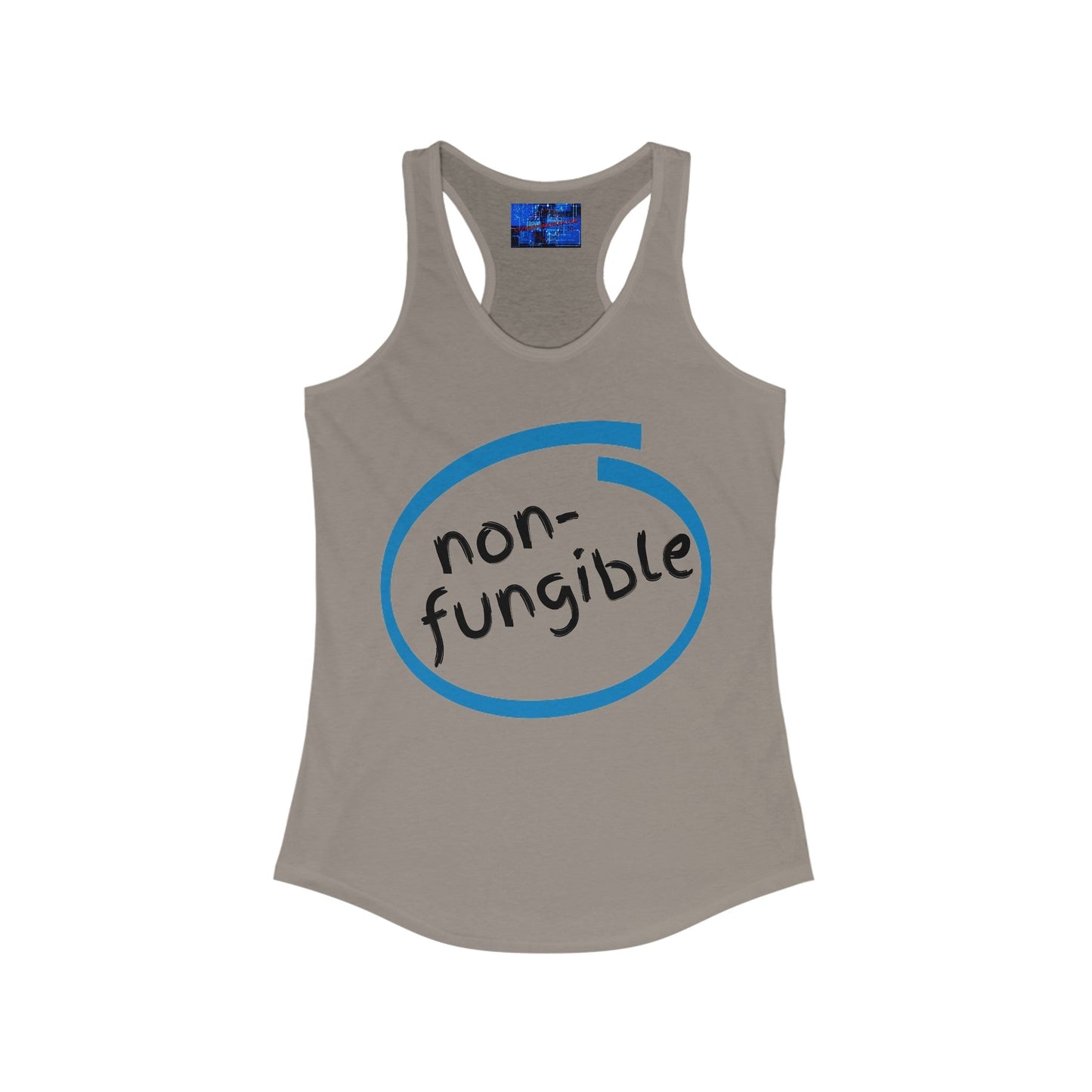 Nonfungible Women's Racerback Tank Top by cypherpunkgear – cypherpunkgear.com | Cypherpunk Merch
