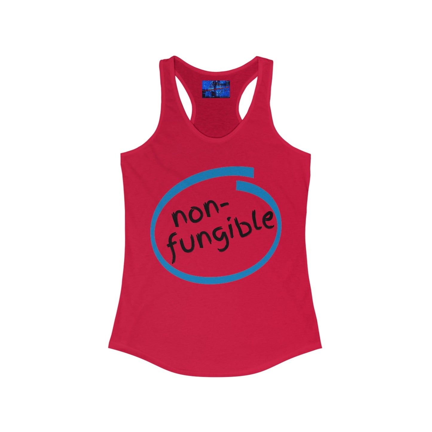 Nonfungible Women's Racerback Tank Top by cypherpunkgear – cypherpunkgear.com | Cypherpunk Merch