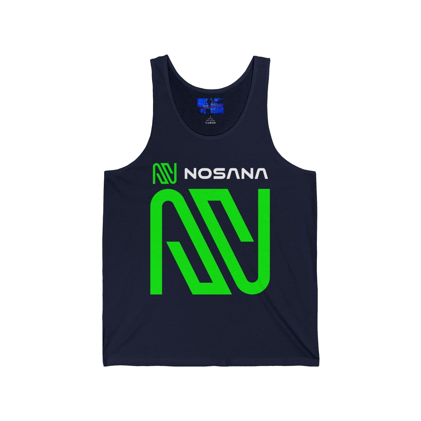 Nosana (NOS) Unisex Jersey Tank Top by cypherpunkgear – cypherpunkgear.com | Cypherpunk Merch