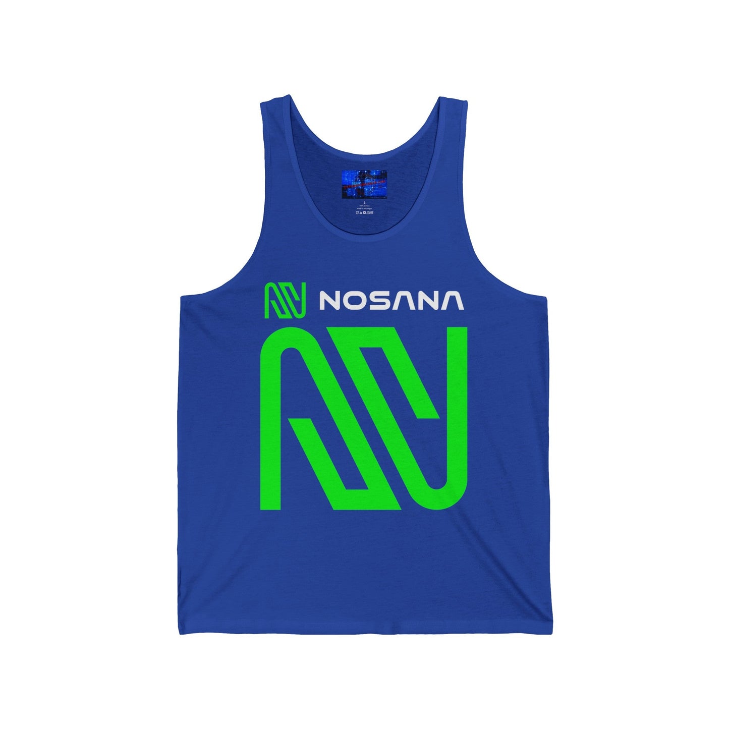 Nosana (NOS) Unisex Jersey Tank Top by cypherpunkgear – cypherpunkgear.com | Cypherpunk Merch