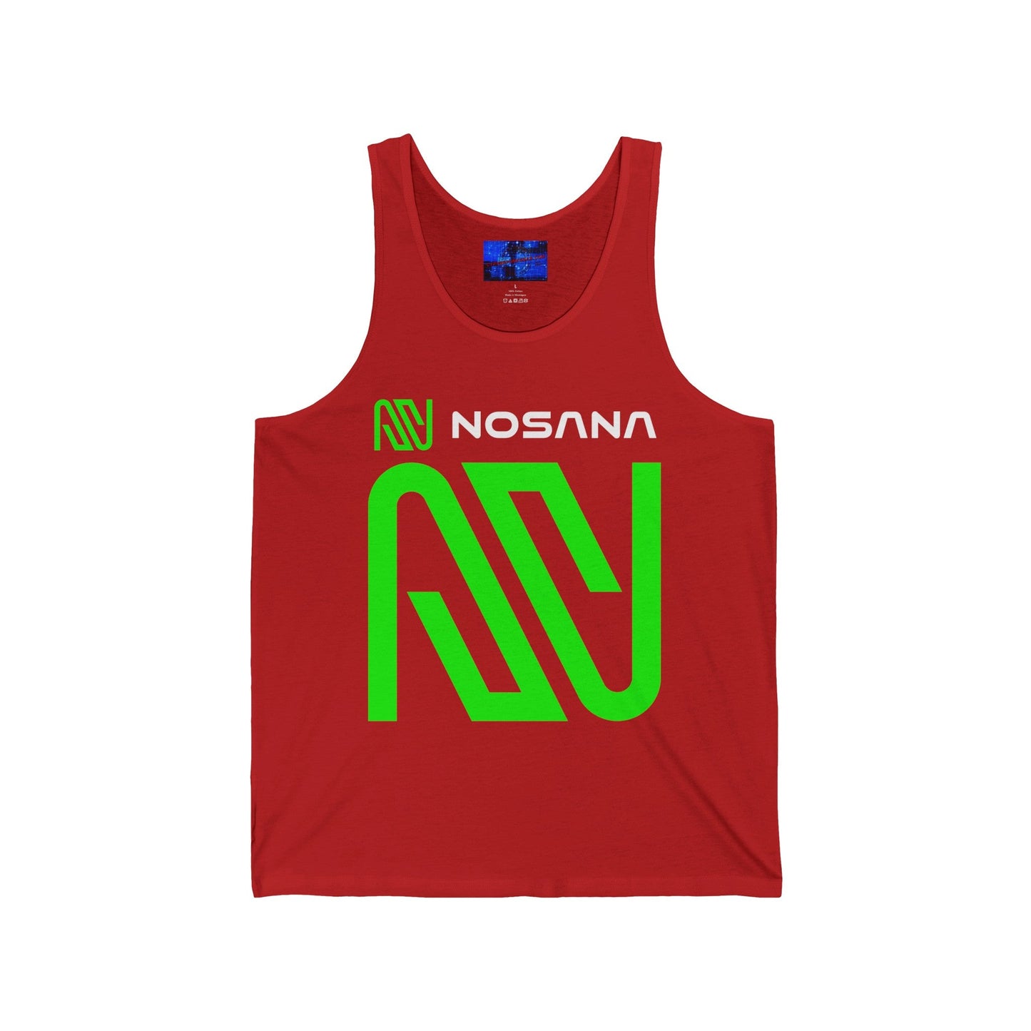 Nosana (NOS) Unisex Jersey Tank Top by cypherpunkgear – cypherpunkgear.com | Cypherpunk Merch