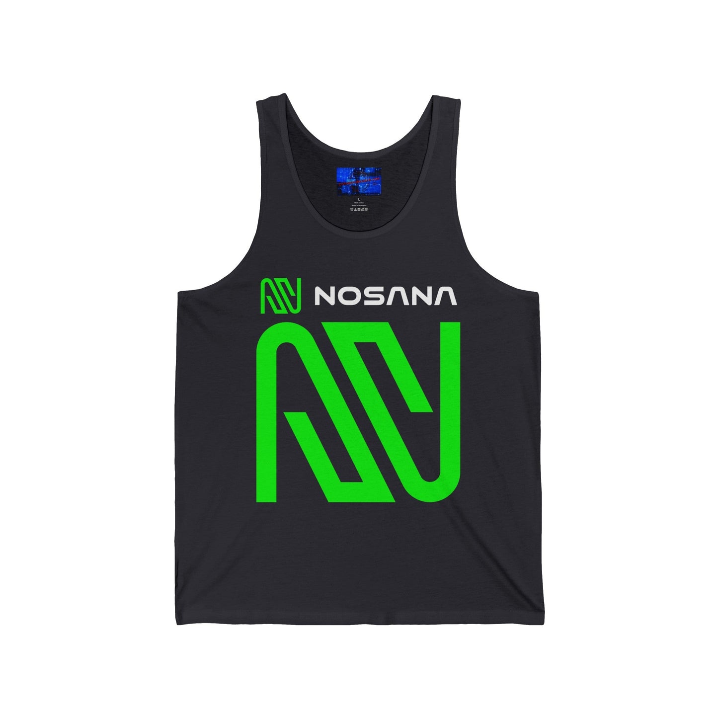 Nosana (NOS) Unisex Jersey Tank Top by cypherpunkgear – cypherpunkgear.com | Cypherpunk Merch