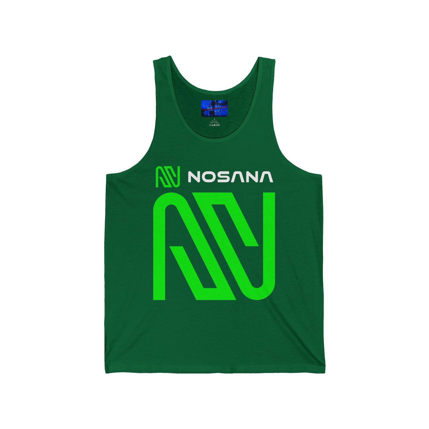 Nosana (NOS) Unisex Jersey Tank Top by cypherpunkgear – cypherpunkgear.com | Cypherpunk Merch