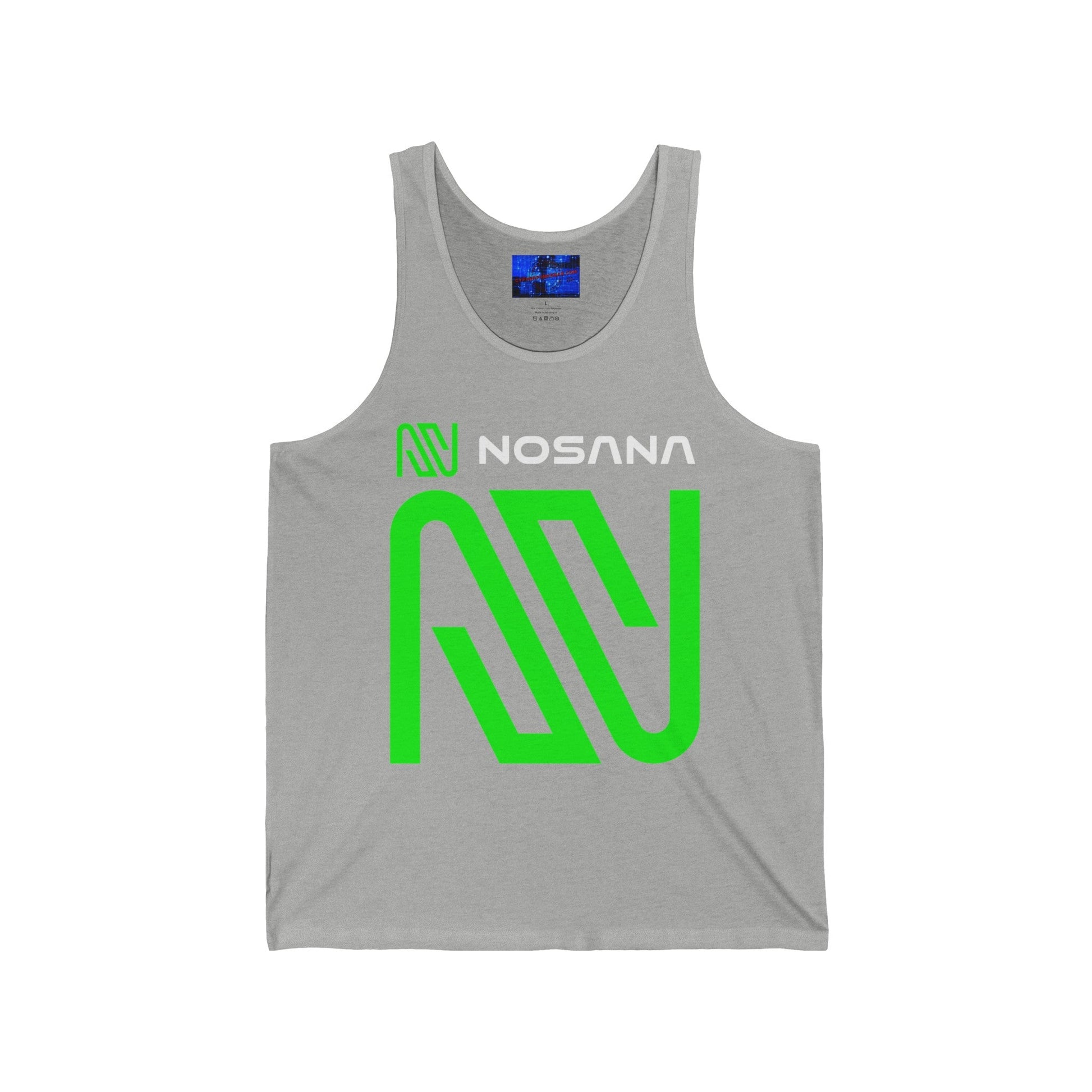Nosana (NOS) Unisex Jersey Tank Top by cypherpunkgear – cypherpunkgear.com | Cypherpunk Merch