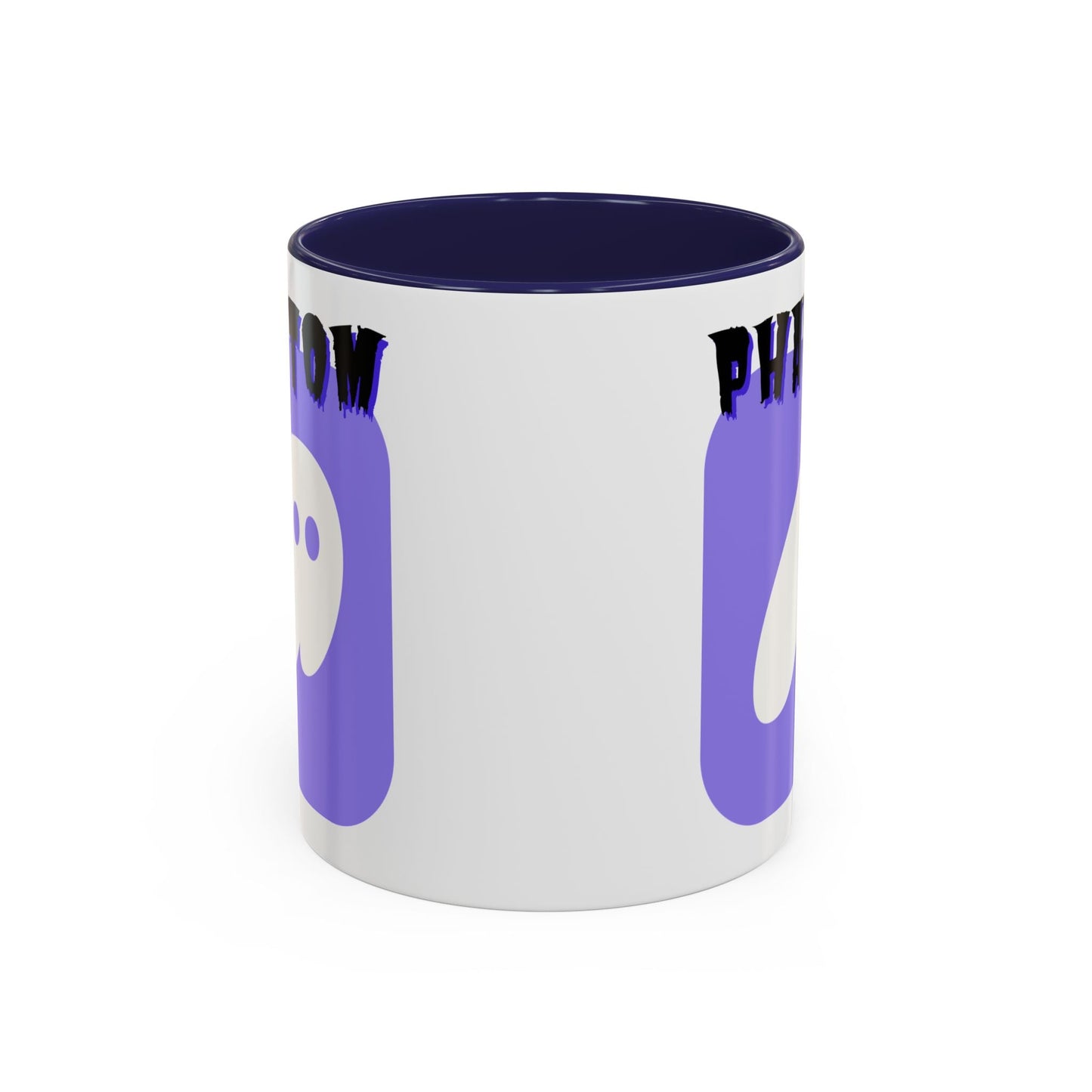 Phantom Hot Wallet Accent Mug by cypherpunkgear – cypherpunkgear.com | Cypherpunk Merch