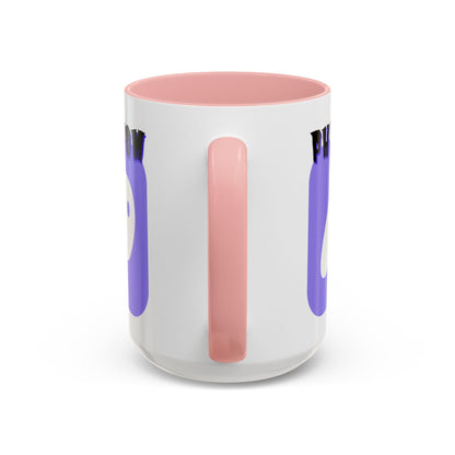 Phantom Hot Wallet Accent Mug by cypherpunkgear – cypherpunkgear.com | Cypherpunk Merch