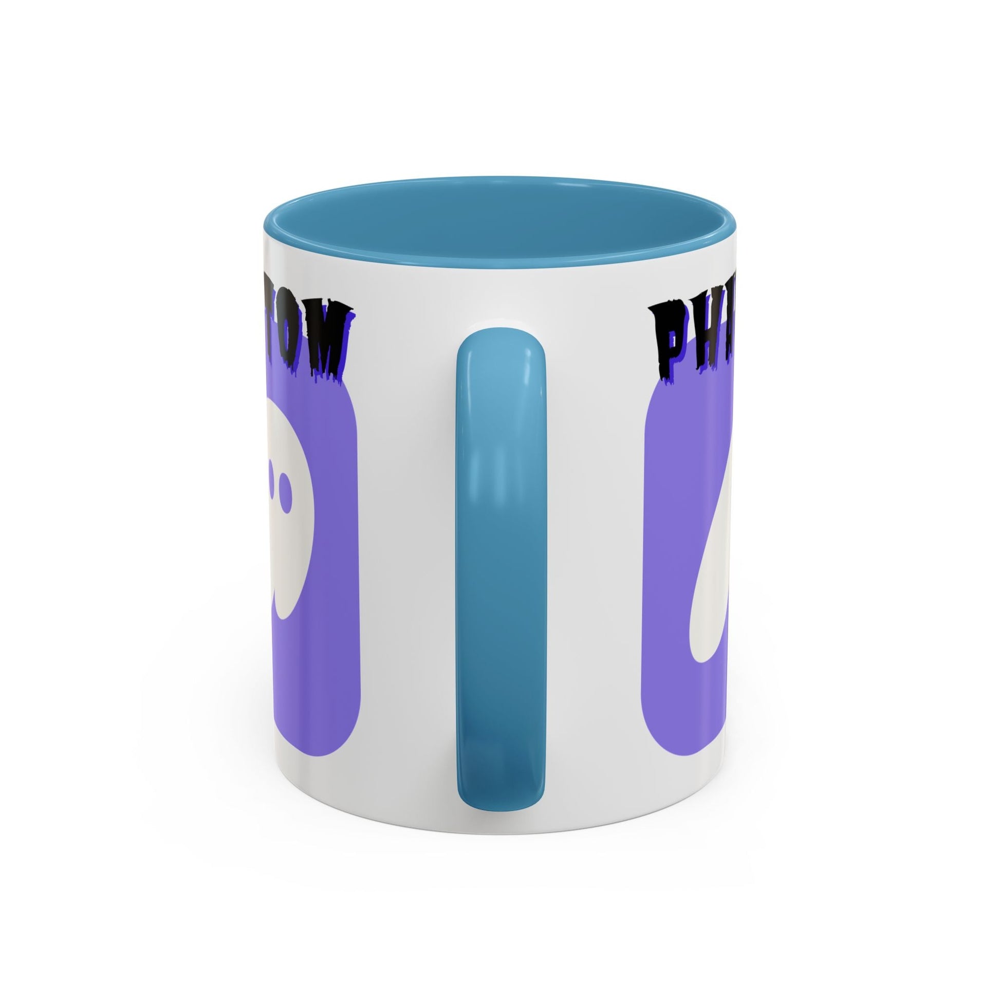 Phantom Hot Wallet Accent Mug by cypherpunkgear – cypherpunkgear.com | Cypherpunk Merch