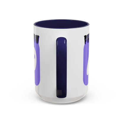 Phantom Hot Wallet Accent Mug by cypherpunkgear – cypherpunkgear.com | Cypherpunk Merch