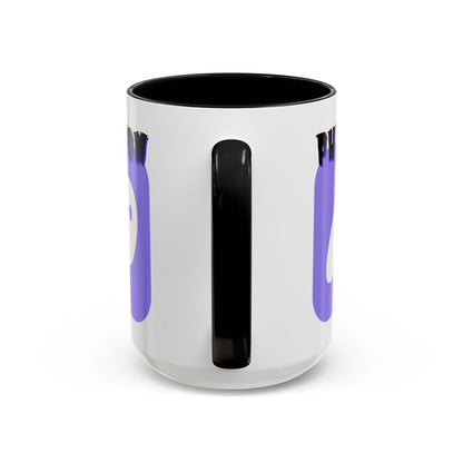 Phantom Hot Wallet Accent Mug by cypherpunkgear – cypherpunkgear.com | Cypherpunk Merch