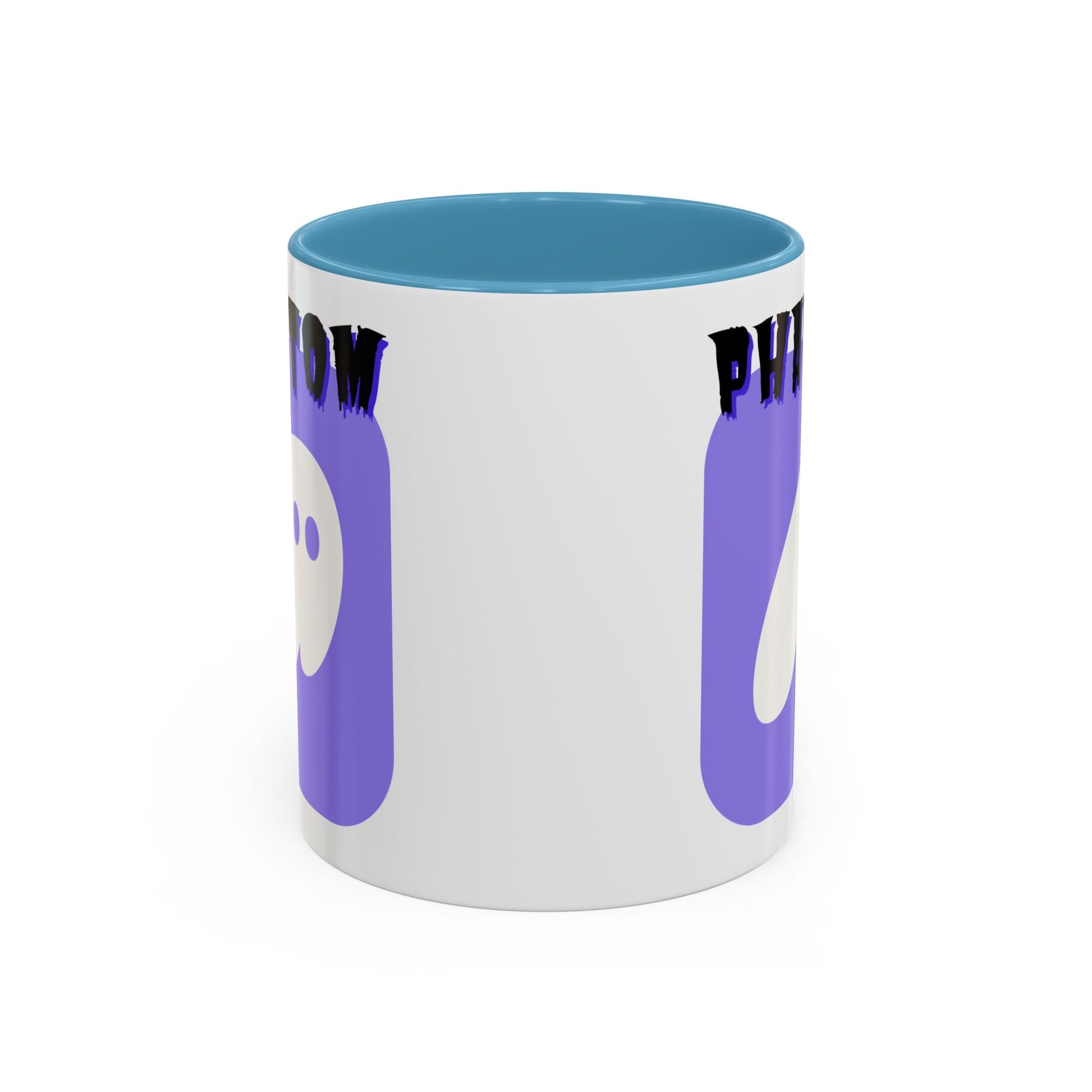 Phantom Hot Wallet Accent Mug by cypherpunkgear – cypherpunkgear.com | Cypherpunk Merch
