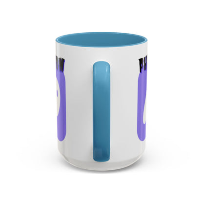 Phantom Hot Wallet Accent Mug by cypherpunkgear – cypherpunkgear.com | Cypherpunk Merch