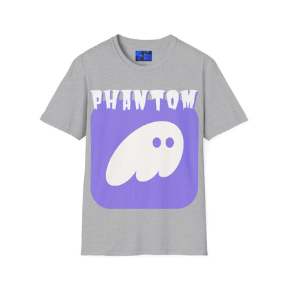 Phantom Hot Wallet LTcolors Unisex T-Shirt by cypherpunkgear – cypherpunkgear.com | Cypherpunk Merch