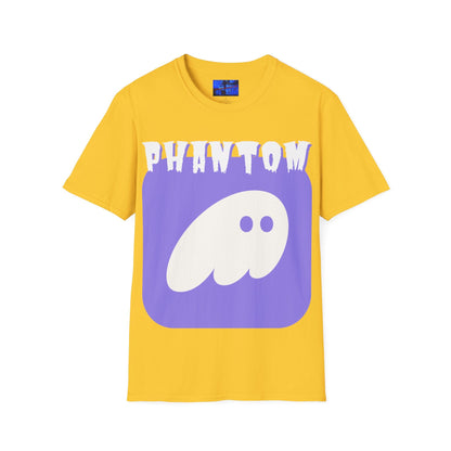 Phantom Hot Wallet LTcolors Unisex T-Shirt by cypherpunkgear – cypherpunkgear.com | Cypherpunk Merch