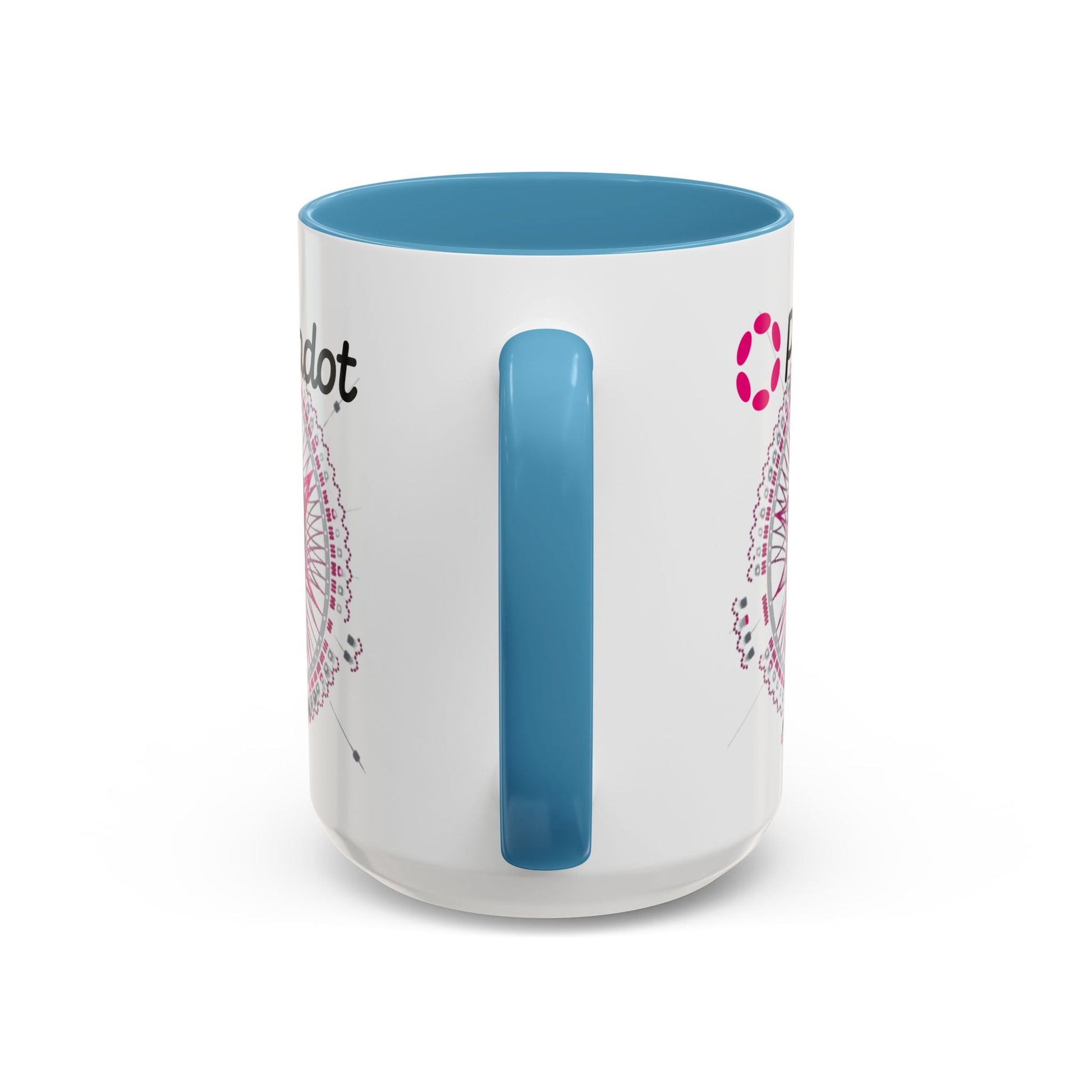 Polkadot (DOT) Accent Mug by cypherpunkgear – cypherpunkgear.com | Cypherpunk Merch