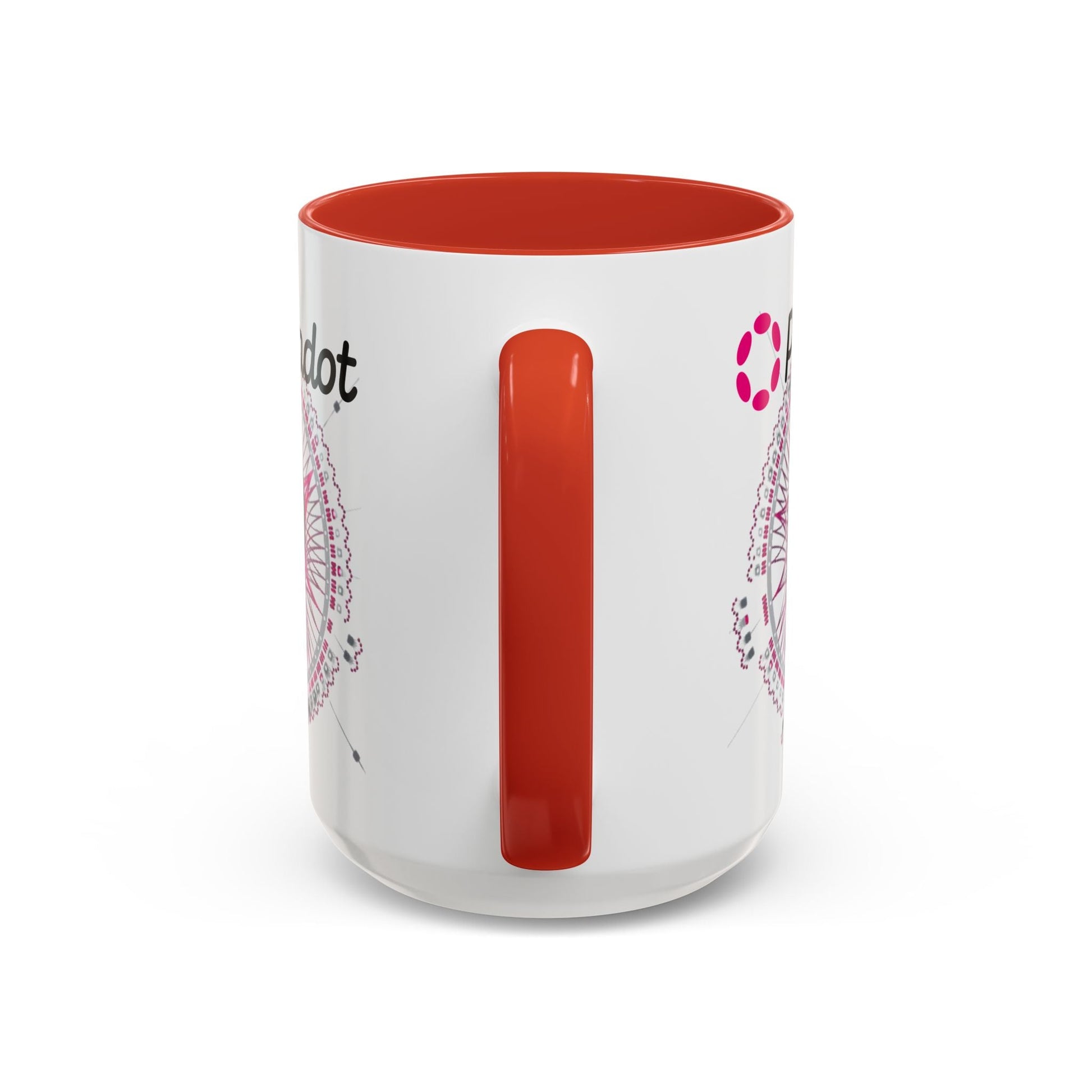 Polkadot (DOT) Accent Mug by cypherpunkgear – cypherpunkgear.com | Cypherpunk Merch