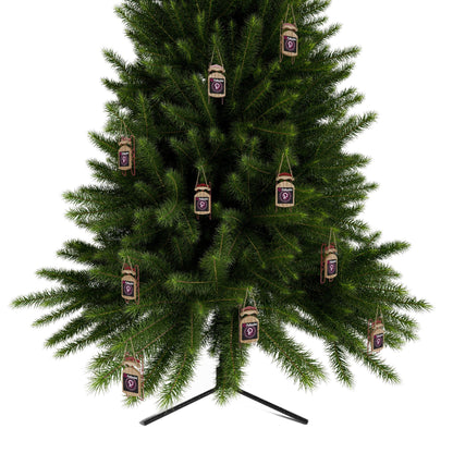Polkadot (DOT) Black BG Sled Ornament by cypherpunkgear – cypherpunkgear.com | Cypherpunk Merch