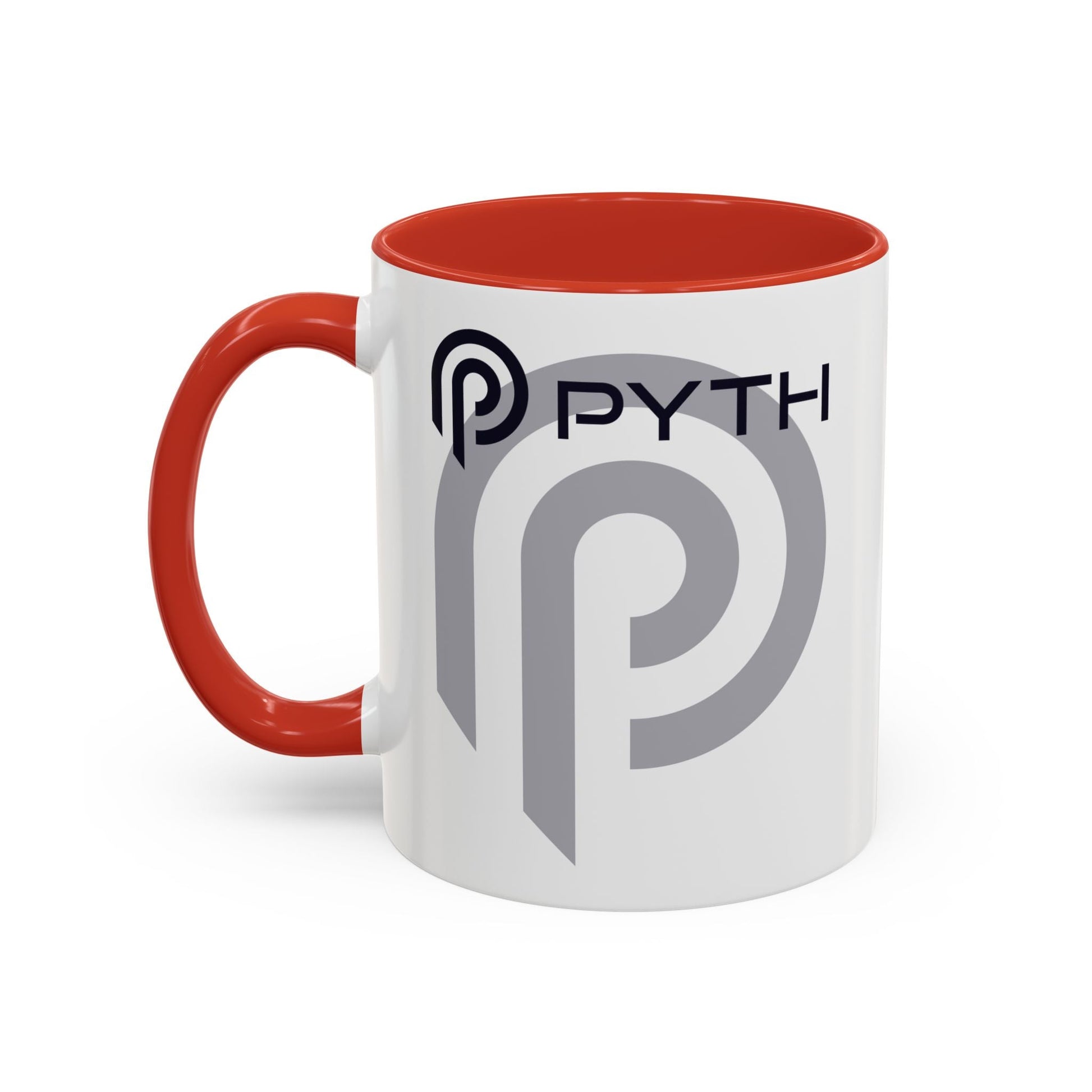 Pyth (PYTH) Accent Mug by cypherpunkgear – cypherpunkgear.com | Cypherpunk Merch