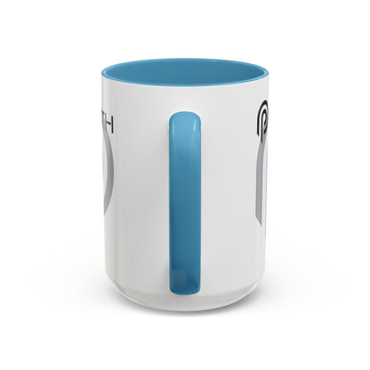 Pyth (PYTH) Accent Mug by cypherpunkgear – cypherpunkgear.com | Cypherpunk Merch