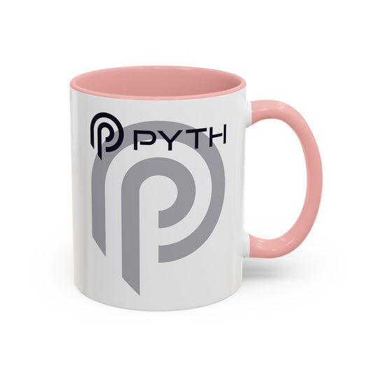 Pyth (PYTH) Accent Mug by cypherpunkgear – cypherpunkgear.com | Cypherpunk Merch