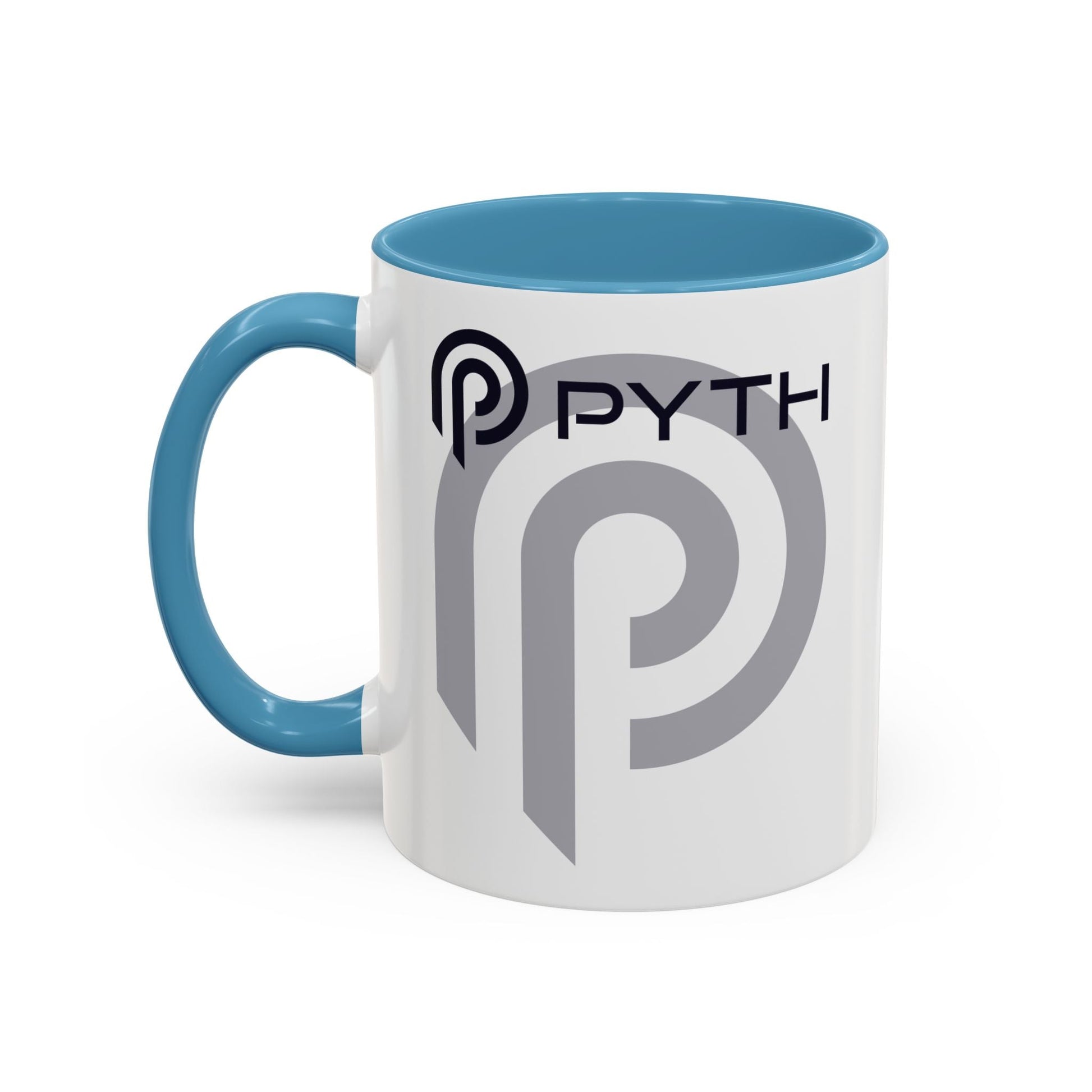 Pyth (PYTH) Accent Mug by cypherpunkgear – cypherpunkgear.com | Cypherpunk Merch