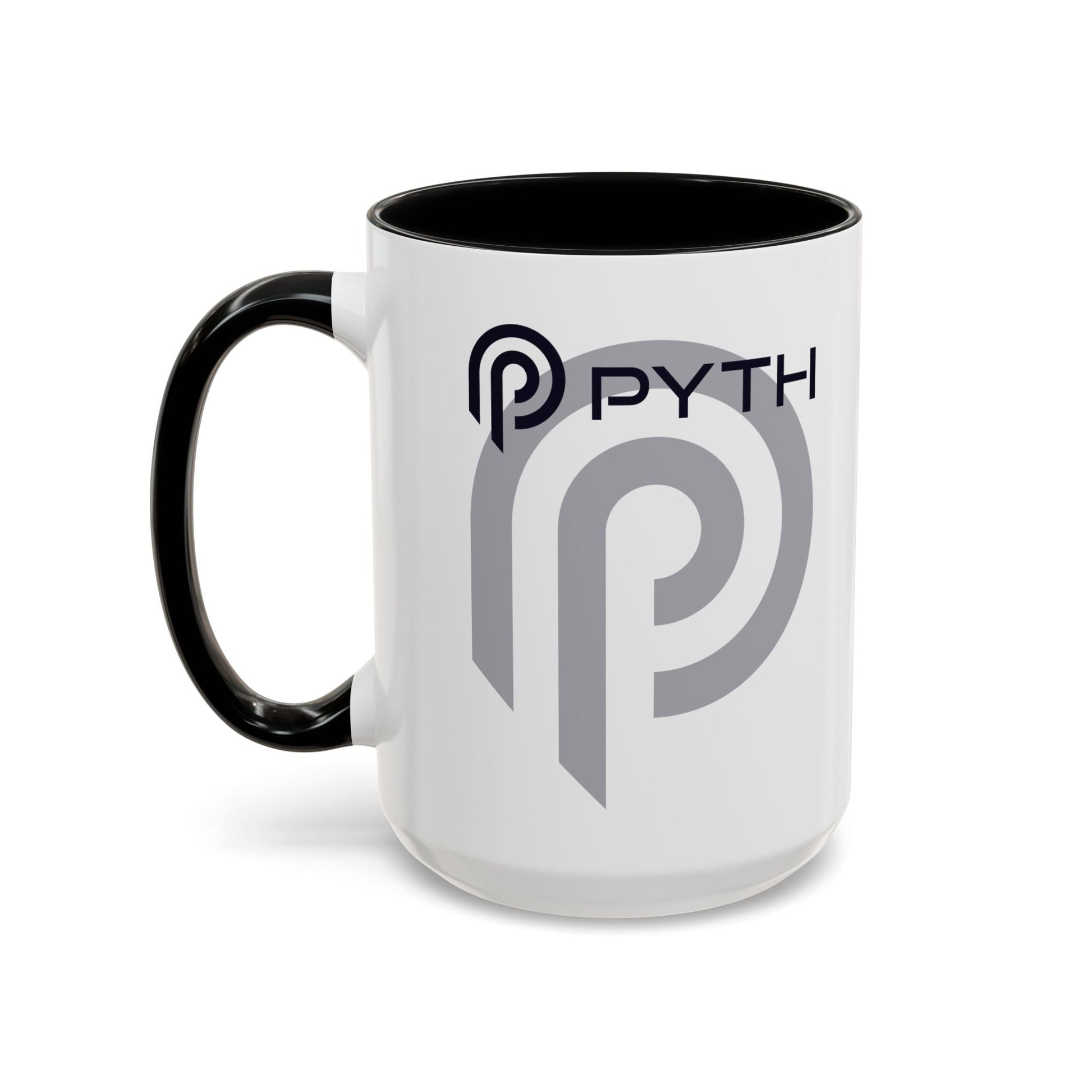 Pyth (PYTH) Accent Mug by cypherpunkgear – cypherpunkgear.com | Cypherpunk Merch