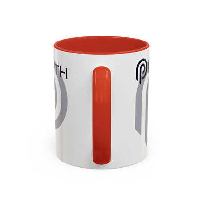 Pyth (PYTH) Accent Mug by cypherpunkgear – cypherpunkgear.com | Cypherpunk Merch