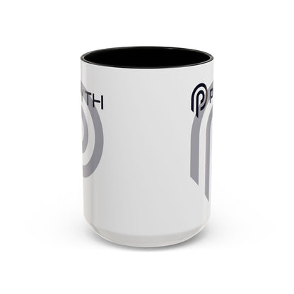 Pyth (PYTH) Accent Mug by cypherpunkgear – cypherpunkgear.com | Cypherpunk Merch
