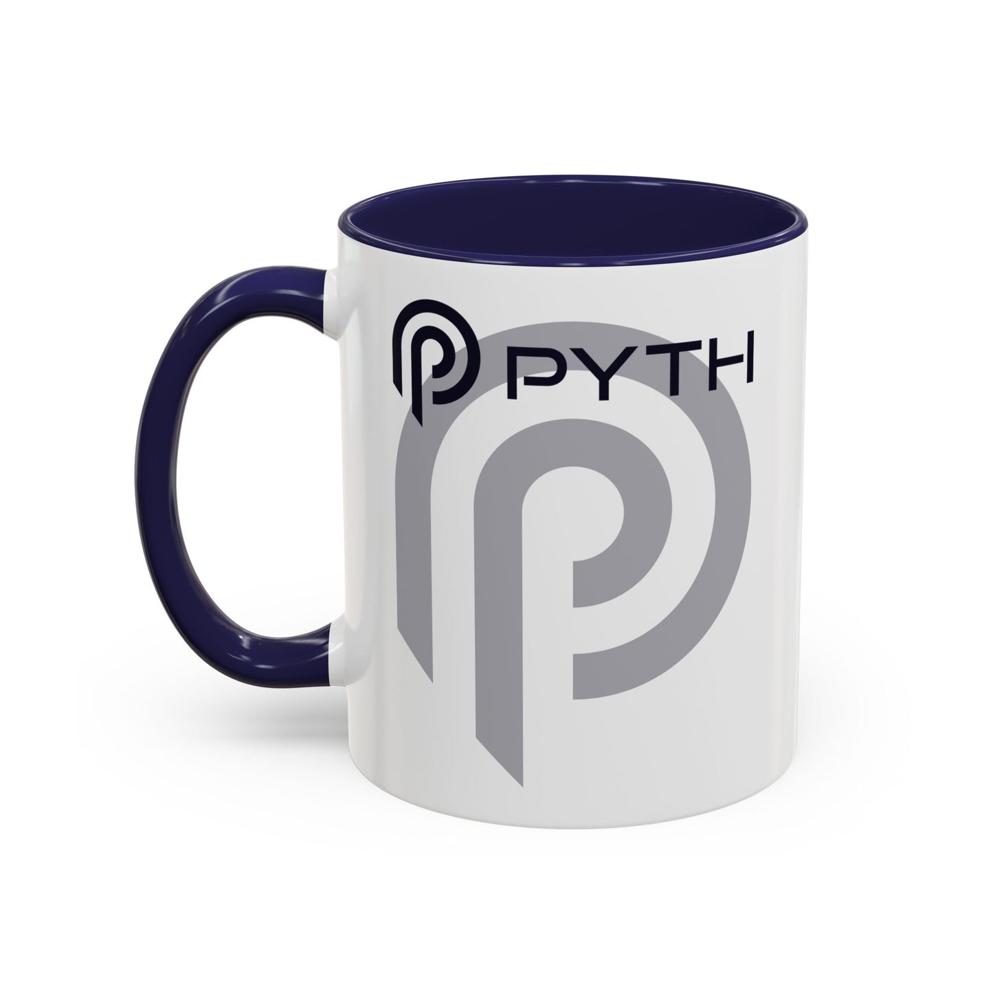 Pyth (PYTH) Accent Mug by cypherpunkgear – cypherpunkgear.com | Cypherpunk Merch