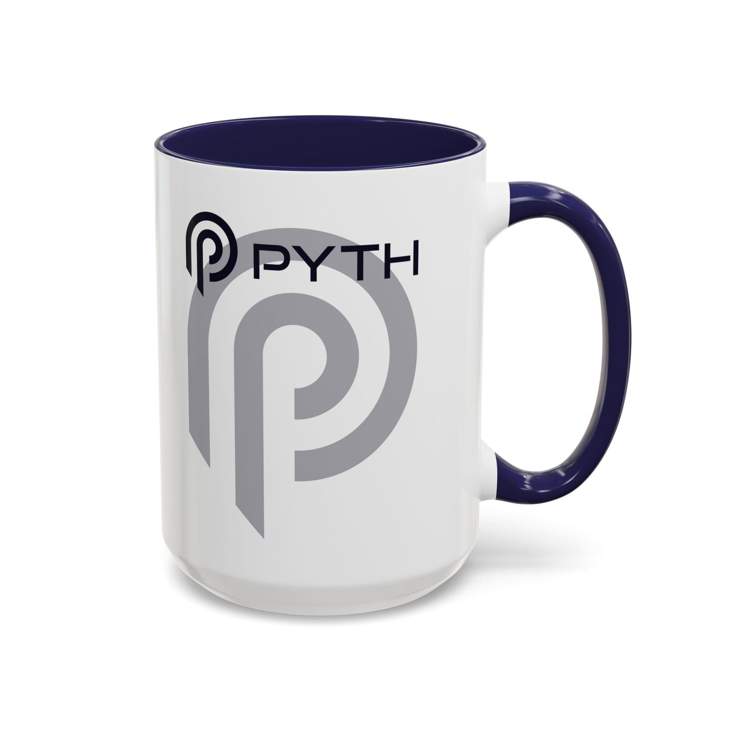 Pyth (PYTH) Accent Mug by cypherpunkgear – cypherpunkgear.com | Cypherpunk Merch