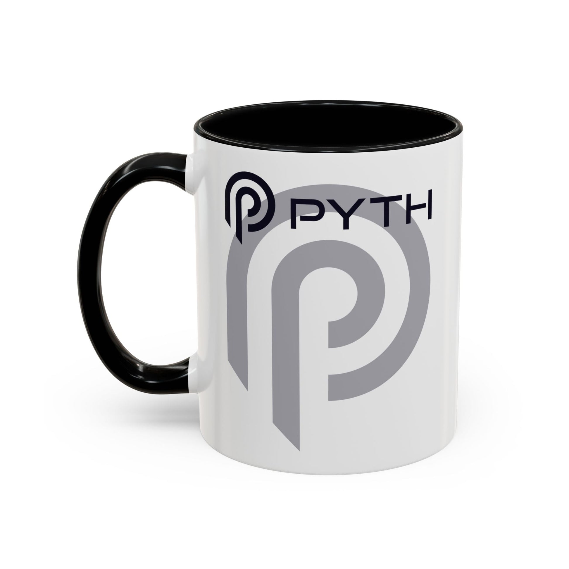Pyth (PYTH) Accent Mug by cypherpunkgear – cypherpunkgear.com | Cypherpunk Merch