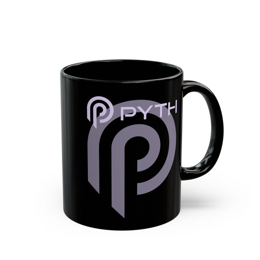 Pyth (PYTH) Black Mug by cypherpunkgear – cypherpunkgear.com | Cypherpunk Merch