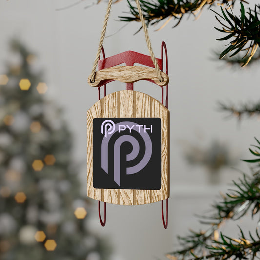 Pyth (PYTH) Oracle Sled Ornament by cypherpunkgear – cypherpunkgear.com | Cypherpunk Merch
