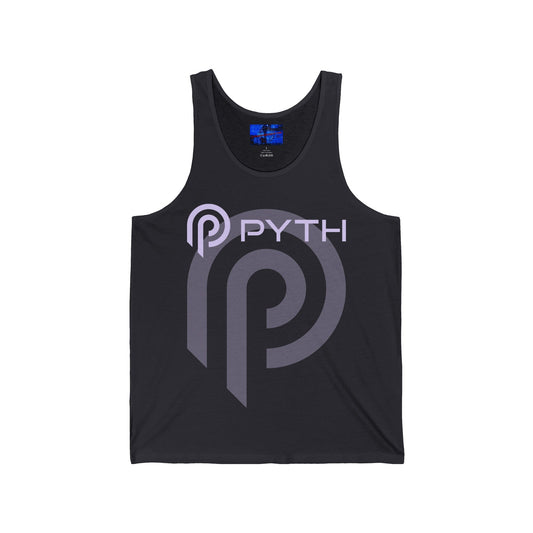 Pyth (PYTH) Unisex Jersey Tank Top by cypherpunkgear – cypherpunkgear.com | Cypherpunk Merch