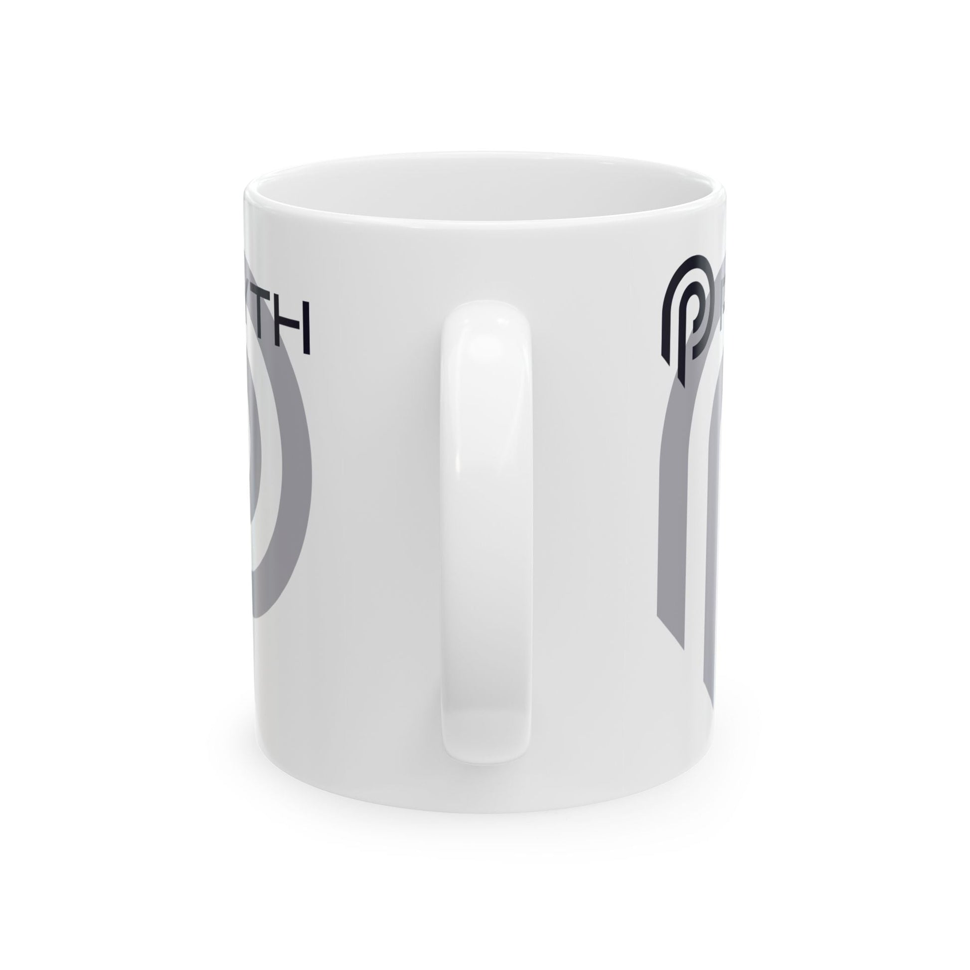 Pyth (PYTH) White Mug by cypherpunkgear – cypherpunkgear.com | Cypherpunk Merch