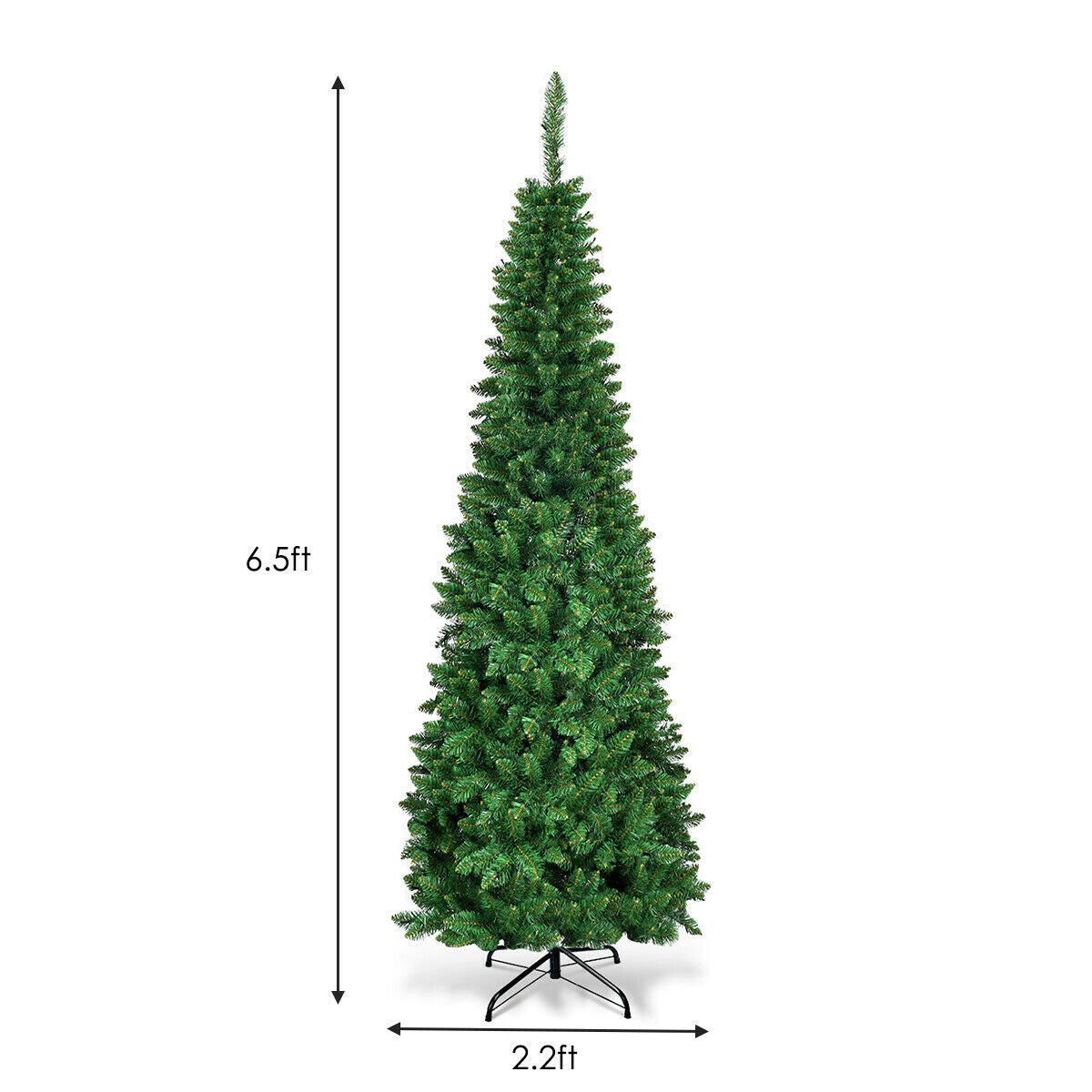 Artificial National Foot Kingswood Fir Pencil Christmas Tree